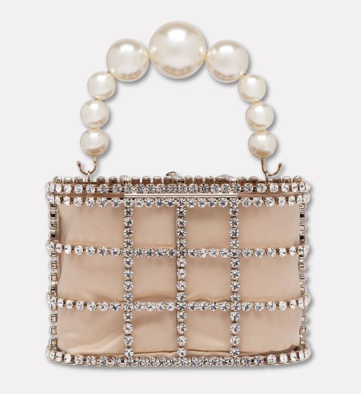 Rosantica Crystal-embellished Holli Charm, Gold, Packshot View