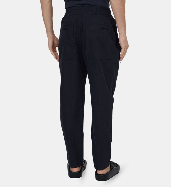 بنطال يلسن بسحّابات بمزيج قطن