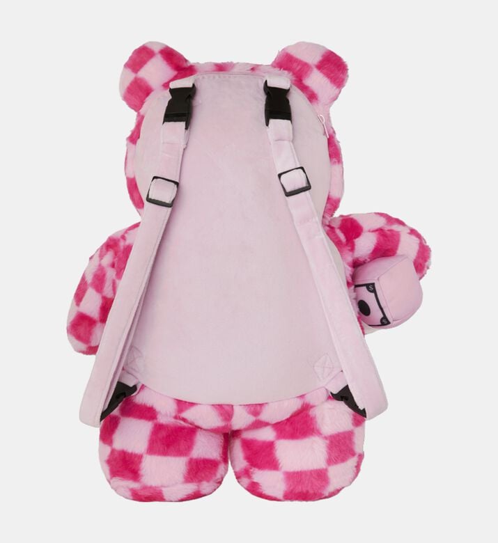 Sprayground Checkered Money Bear Backpack, Packshot View