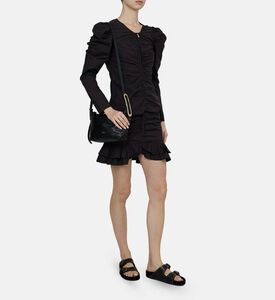 بلوزة بيناتيا قطن مجعد بسحاب