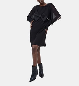 Pearls Cape Sleeve Dress Pearls Cape Sleeve Dress