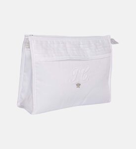 Cotton Embroidered Toiletry Bag Cotton Embroidered Toiletry Bag
