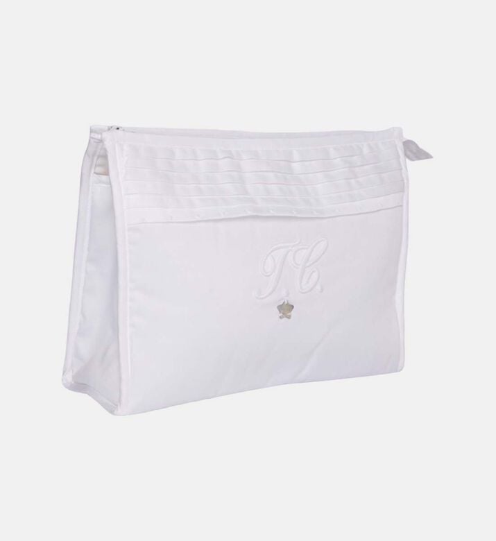 Cotton Embroidered Toiletry Bag Cotton Embroidered Toiletry Bag