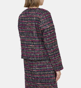 جاكيت قصير تويد