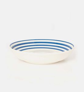 Easy Life Ceramic Color Mix Round-shape Bowl, Blue, Packshot View