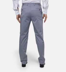 Corneliani Tailored Stretch Trousers, Blue, 54, Model View