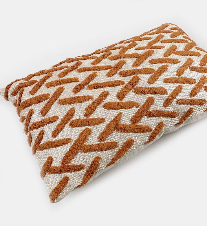 Home Deco and More Stacy Cotton Square Cushion, Packshot View