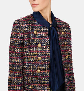 جاكيت قصير تويد