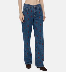 Farm Rio Jeans Flower, Model View