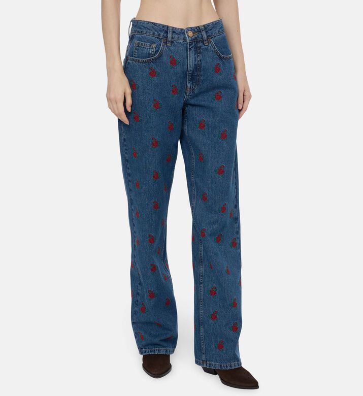 Farm Rio Jeans Flower, Model View