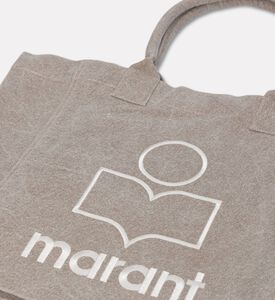 Isabel Marant Minimalist Canvas Tote Bag, Beige, Packshot View