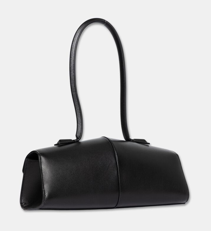 Jil Sander Linea Nappa Lamb Bag, Black, Packshot View