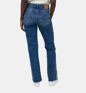 بنطال جينز فينسينتي واسع دنيم