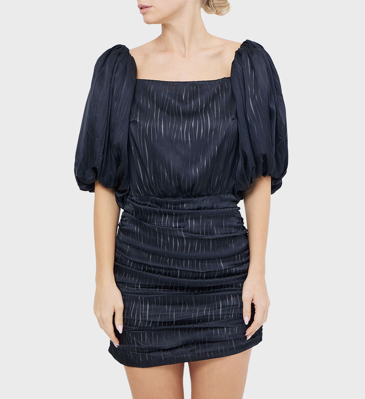Transparent Lining Mini Dress