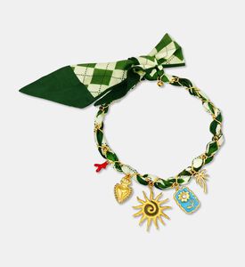 My Little Thieves Necklace Bandana Charm, Packshot View