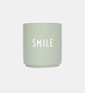 كوب باريس بورسلين مزجج منقوش 8 &times; 8.5 سم