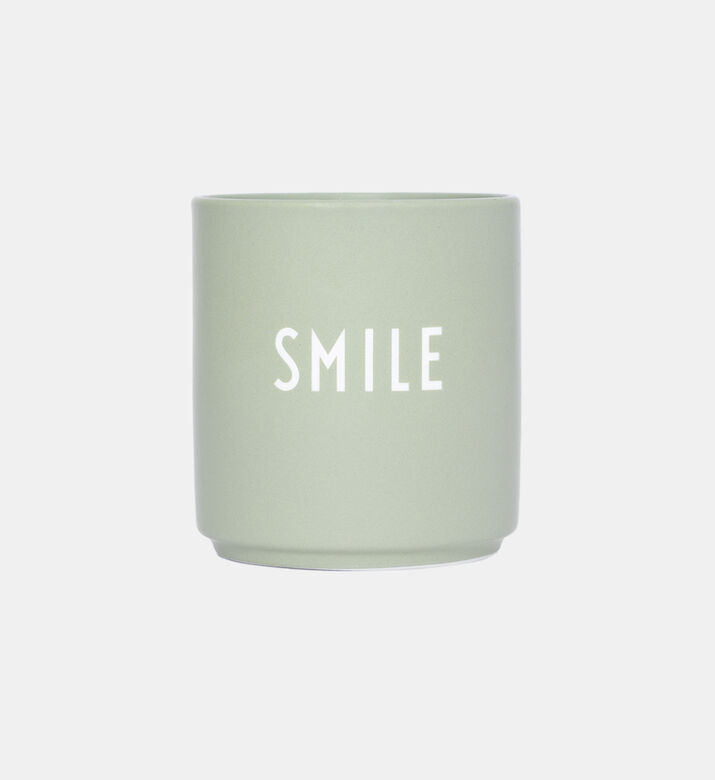 كوب باريس بورسلين مزجج منقوش 8 &times; 8.5 سم