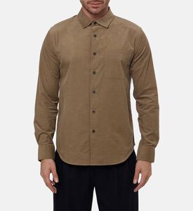 Vince Classic Button Closure Shirt, Model View