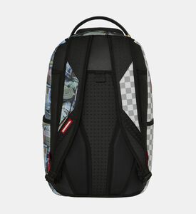 Sprayground Backpack Dlxsv Cream Check, Packshot View