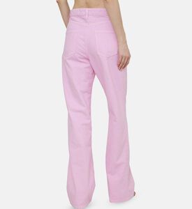 بنطال غير رسمي بساق مستقيمة