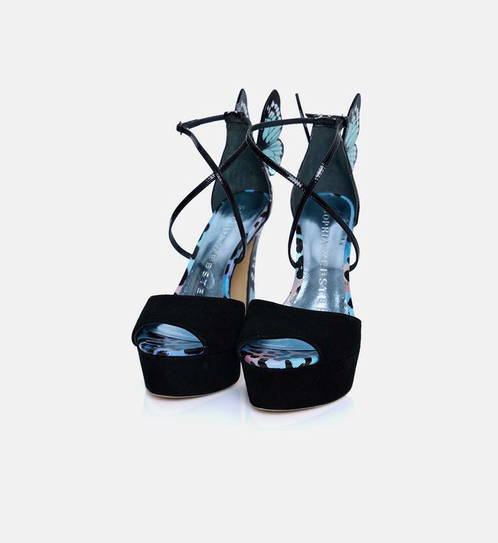 Sophia Webster Chiara Leather High Platform Heel Sandals, Packshot View