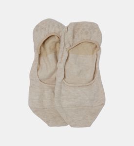 Step Medium Cut Box Invisibles Socks