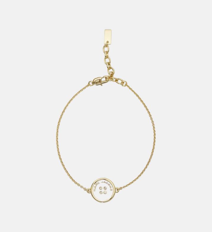 Marc Jacobs Bracelet Button Chain, Cream, Packshot View