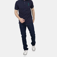 Embroidered Heritage Number Polo Shirt
