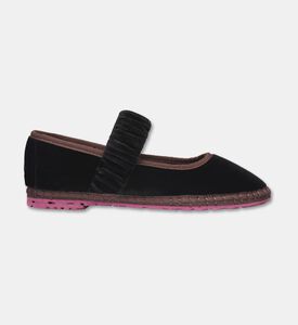 Flabelus Mafalda Sethe Velvet Ruched Strap Ballet Flat, Packshot View