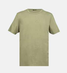 تيشيرت بياقة دائرية