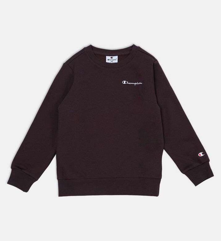 Champion Embroidered Logo-detail Sweatshirt, Burgundy, Xs, Packshot View