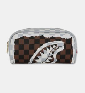 Sprayground Tear Check Pattern Pouch Bag, Packshot View