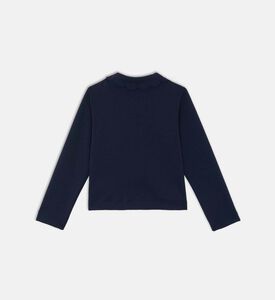 Peter Pan Collar Long-sleeve Set