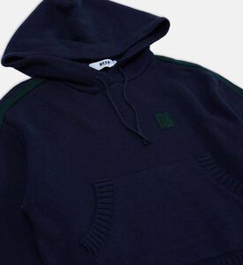 M S G M Stripe Design Hooded Sweater, Packshot View