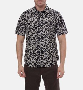 All-over Floral-print Short-sleeve Shirt