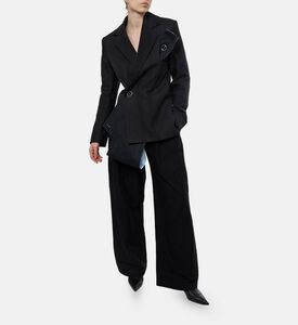 Martan Jo Tailored Pleats Trousers, Model View