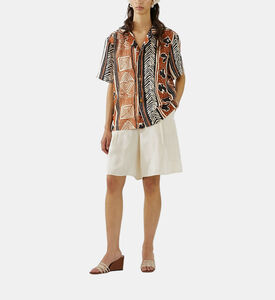 قميص مارتي تنسل بطبعة مارتي