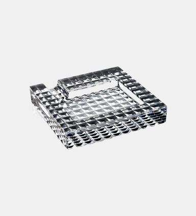 Luxe Crystal Square Ashtray