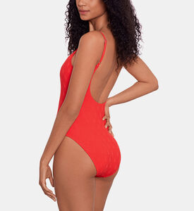 Kennedy Jacquard 1-piece Swimsuit