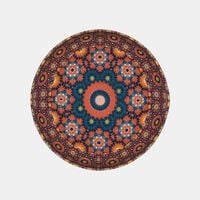 Melamine Berythe Teal Bowl