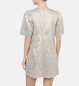 Metallic-effect Mini Dress