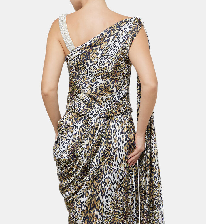 توب سيرسي بقصّة منسدلة غير متماثلة