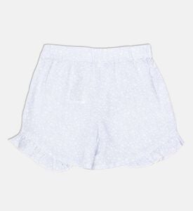 شورت بطبعة أزهار على كامله