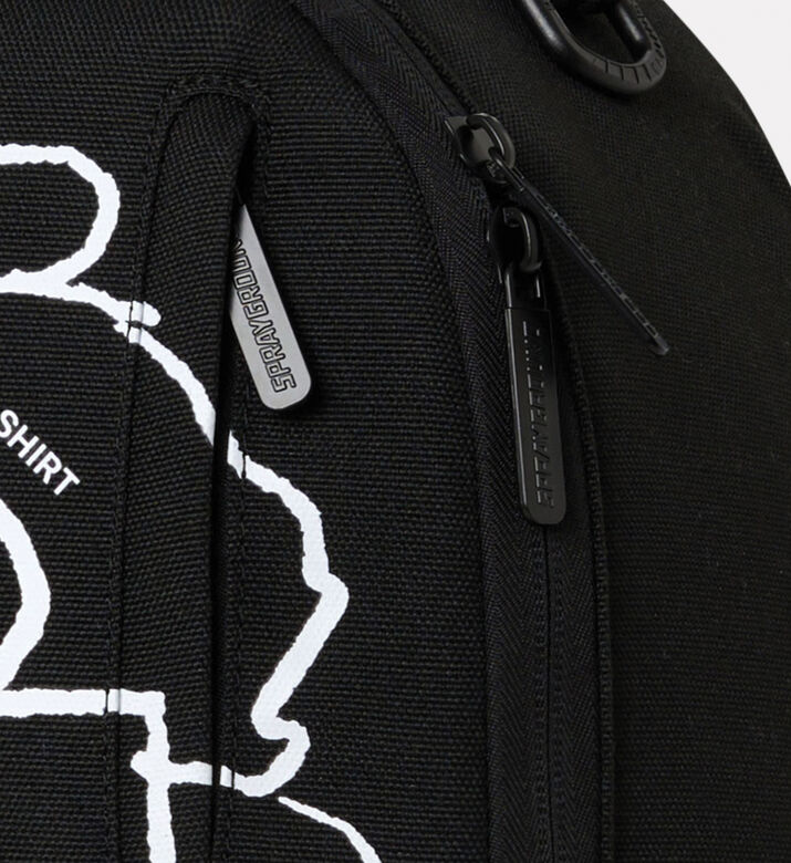 Sprayground Emuni Black Dlxsr Backpack, Packshot View