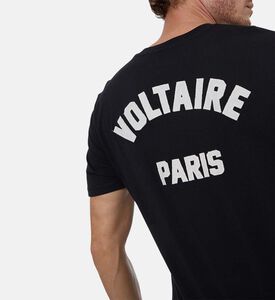 Zadig et Voltaire Cotton Short-sleeve T-shirt, Black, L, Model View