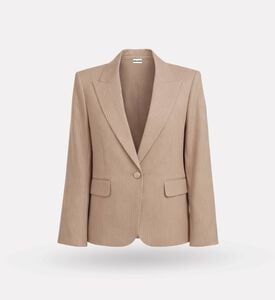 Zadig et Voltaire Vavy Textured Gold Blazer, Packshot View