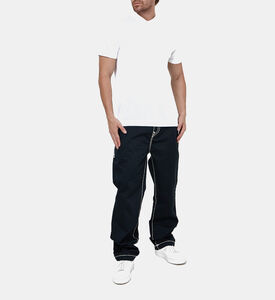 Baggy 5-pockets Denim Pants Baggy 5-pockets Denim Pants