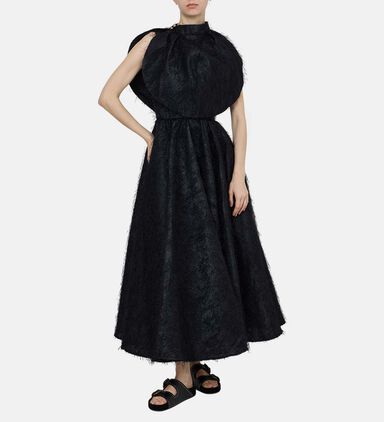 Sleeveless Square Neck Dress