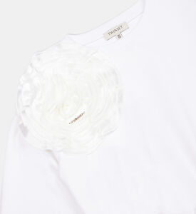 Cotton Flower-applique Top Cotton Flower-applique Top