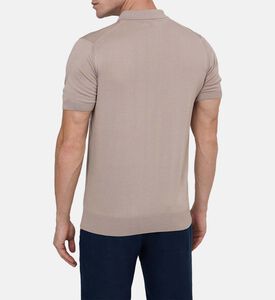 Quarter-zip Placket Polo Shirt